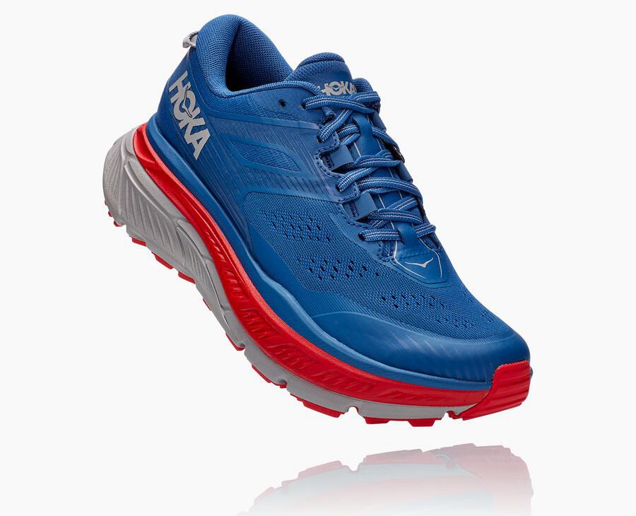 Hoka Australia One One Stinson Atr 6 - Mens Trail Shoes Blue - TXRZO-1458